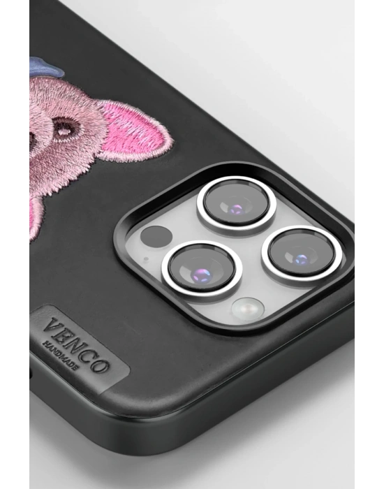 Venco iPhone 16 Cute Desenli Kapak - Lacivert