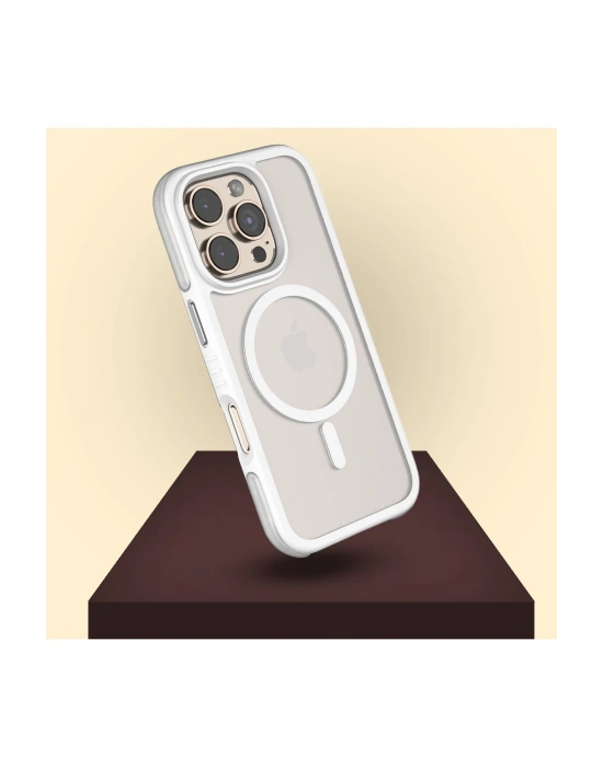 Venco iPhone 16 Pro Max Orbit Magsafe Kapak - Rose Gold