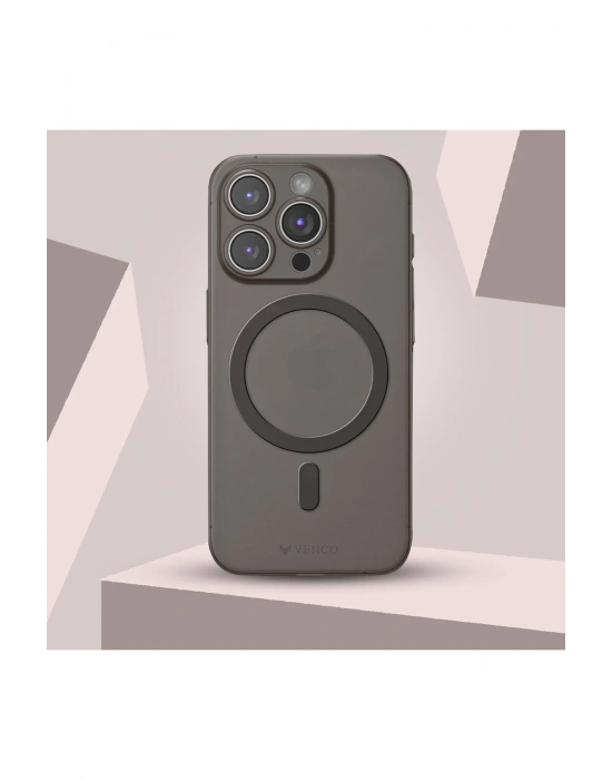 Venco iPhone 16 Pro Max Sense Magsafe Kapak - Şeffaf