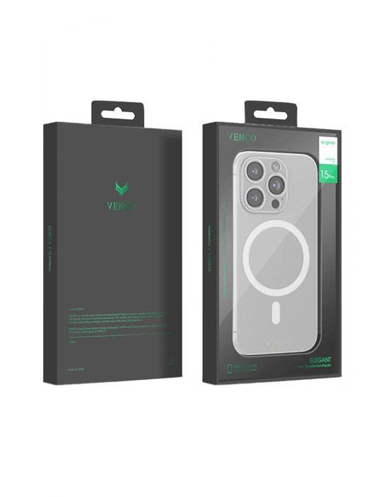 Venco iPhone 16 Pro Max Sense Magsafe Kapak - Şeffaf