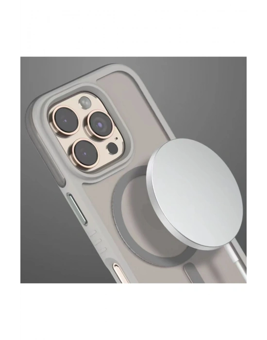 Venco iPhone 16 Pro Orbit Magsafe Kapak - Titan Gri