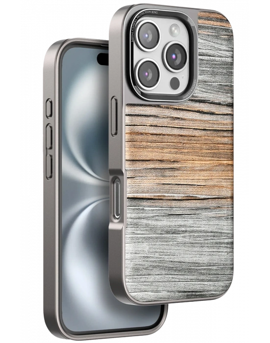 Venco iPhone 16 Pro Wave Kapak - Sarı