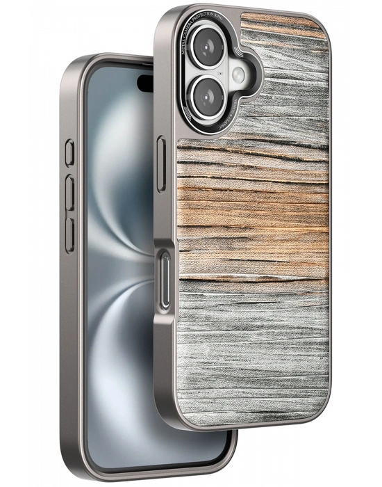 Venco iPhone 16 Wave Kapak - Sarı