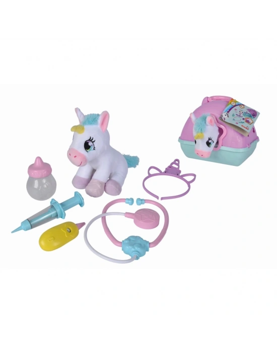 Vet Case with Plush Unicorn