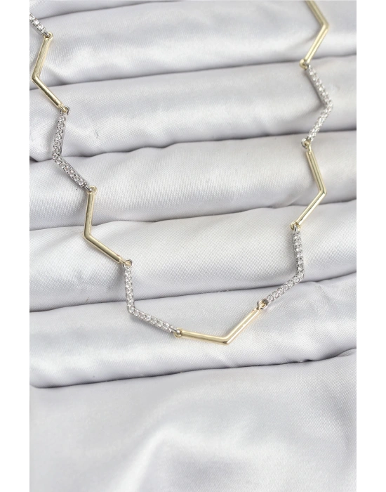 VIP Seri Zikzak Model Kadın Kolye