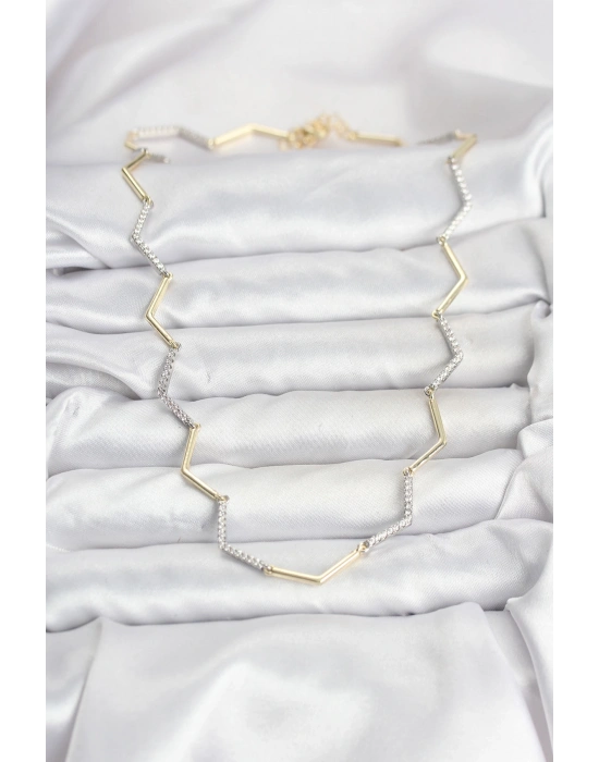 VIP Seri Zikzak Model Kadın Kolye