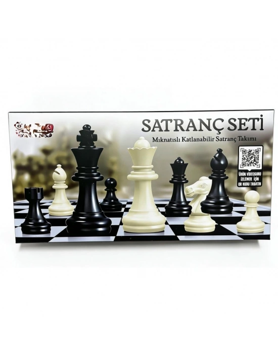VRD10660 MIKNATISLI KATLANABİLİR SATRANÇ