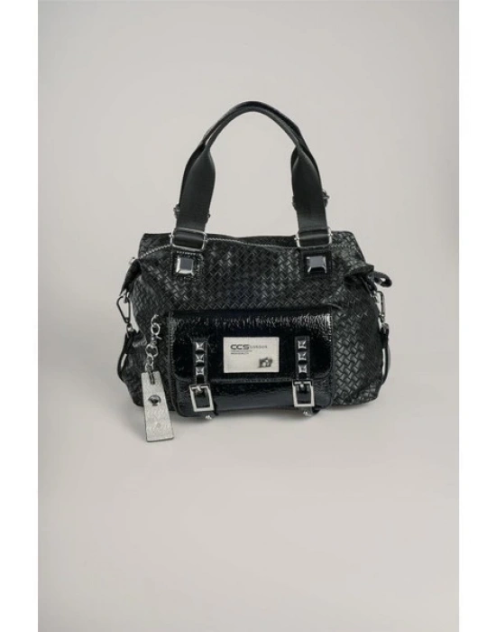 Wawin Siyah Cilt Omuz Çantası