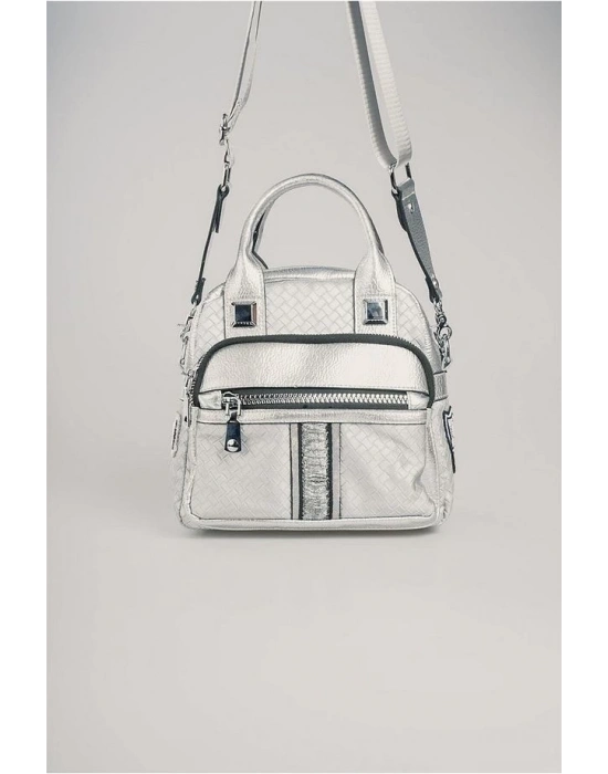 Weta Gri Cilt Kol Ve Omuz Çantası