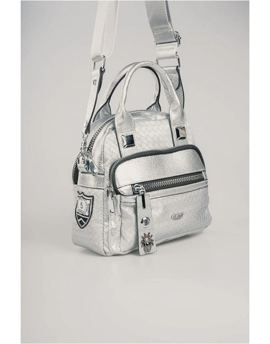 Weta Gri Cilt Kol Ve Omuz Çantası