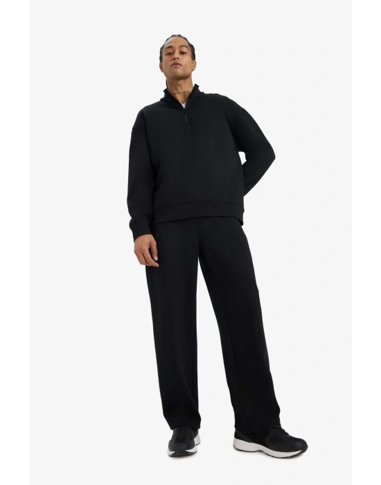 Wide Leg Beli Bağcıklı Geniş Paça Bol Eşofman Altı E9432AX25AU