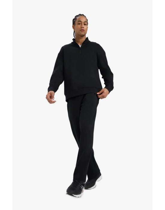 Wide Leg Beli Bağcıklı Geniş Paça Bol Eşofman Altı E9432AX25AU