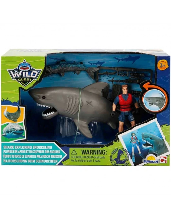 Wild Quest Köpekbalığı Oyun Seti