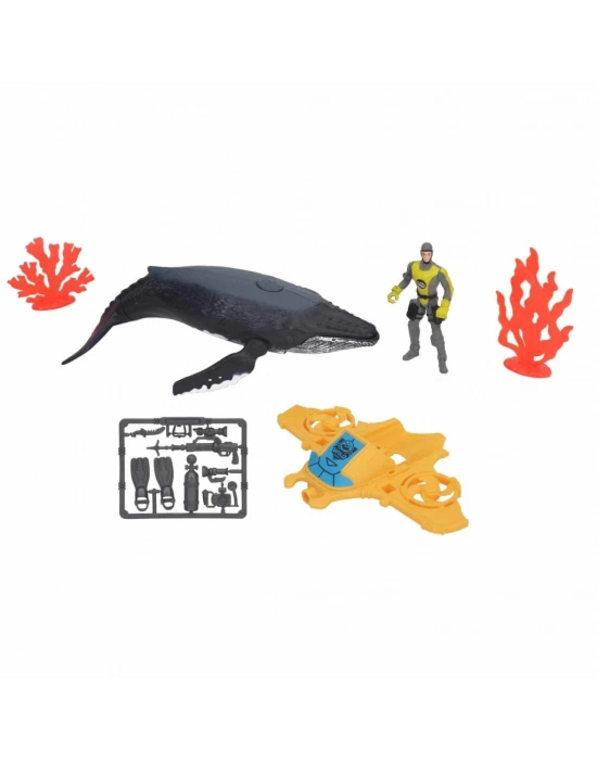 Wild Quest Surf Balina Araştırma Oyun Seti