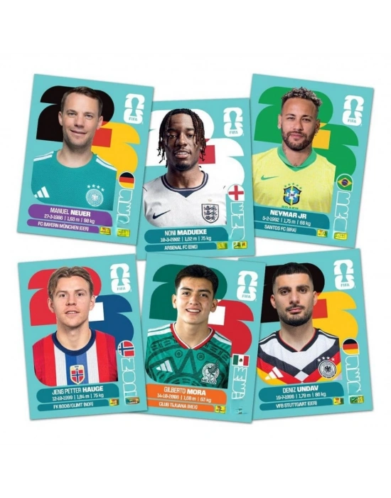 World Cup 2026 Sticker Koleksiyon Seti