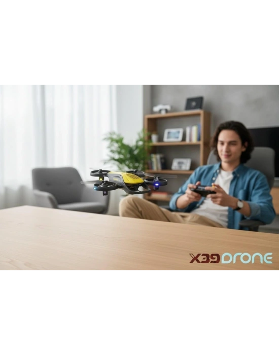 X39 UZAKTAN KUMANDALI 4 PERVANELİ DRONE