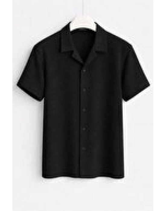 Yazlık Kısa Kol Gömlek Premium Kalite Slim Fit Tarz Ürün Nefes Alan Kumaş