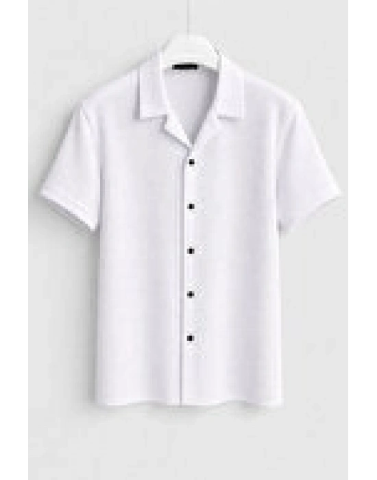 Yazlık Kısa Kol Gömlek Premium Kalite Slim Fit Tarz Ürün Nefes Alan Kumaş