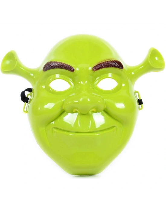 Yeşil Shrek Maskesi 21x25 cm