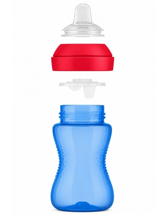 Yumuşak Uçlu Bardak 300 ml Mavi