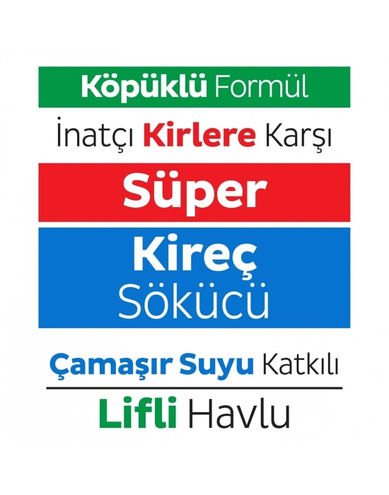 Yüzey Temizlik Havlusu 30 Adet Kireç Çözücü