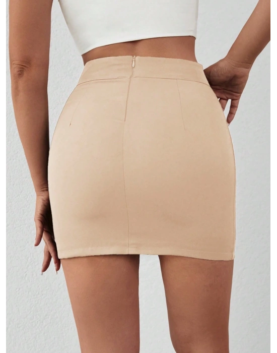 Zincirli mini etek s241008