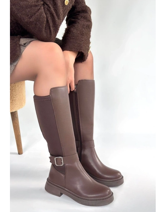 Zinda Kahverengi Cilt Çizme