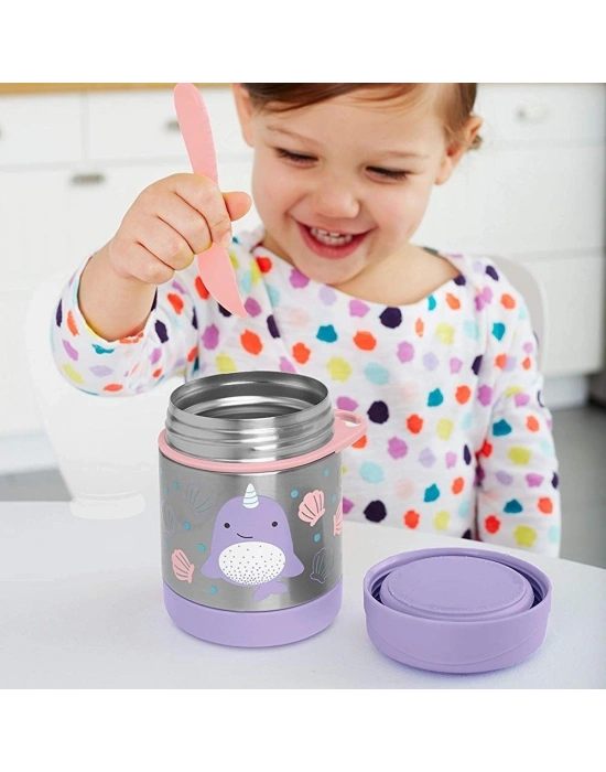 Zoo Paslanmaz Çelik Termos 325 ml Narwhal