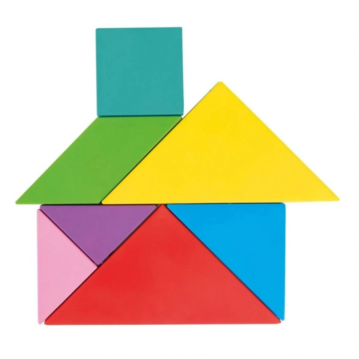 03 569 Ahşap Manyetik Tangram -NessiWorld Oyuncak
