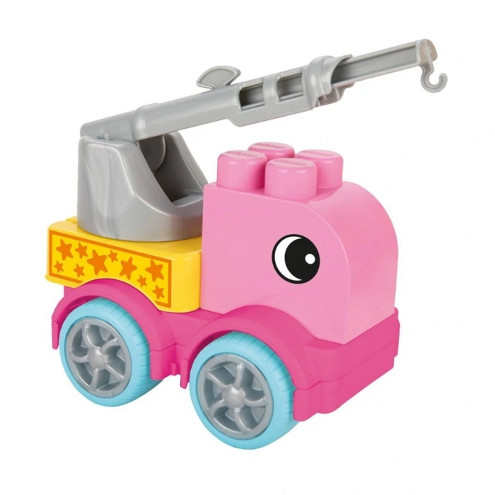 03 607 MASTER BLOKLAR İNŞAAT KAMYONLARI SETİ