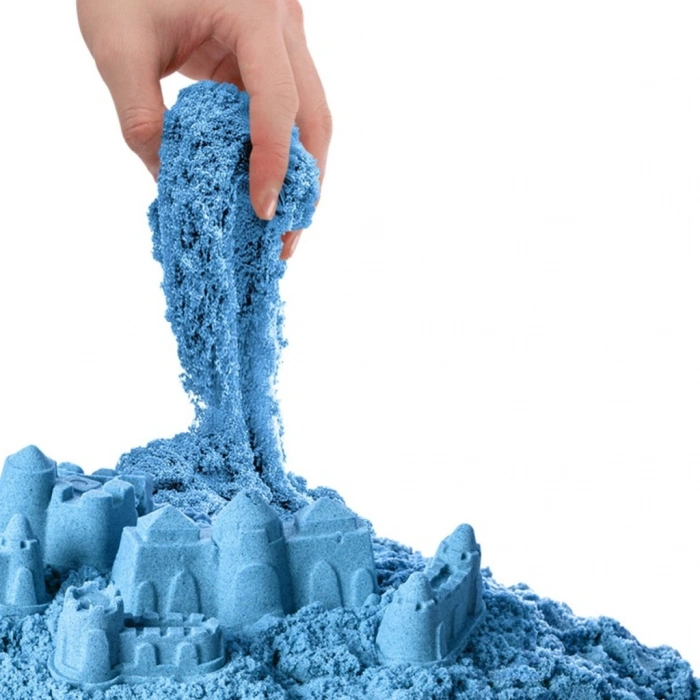 03686 NessiWorld Aksesuarlı Mavi Kinetik Oyun Kumu 500 gr