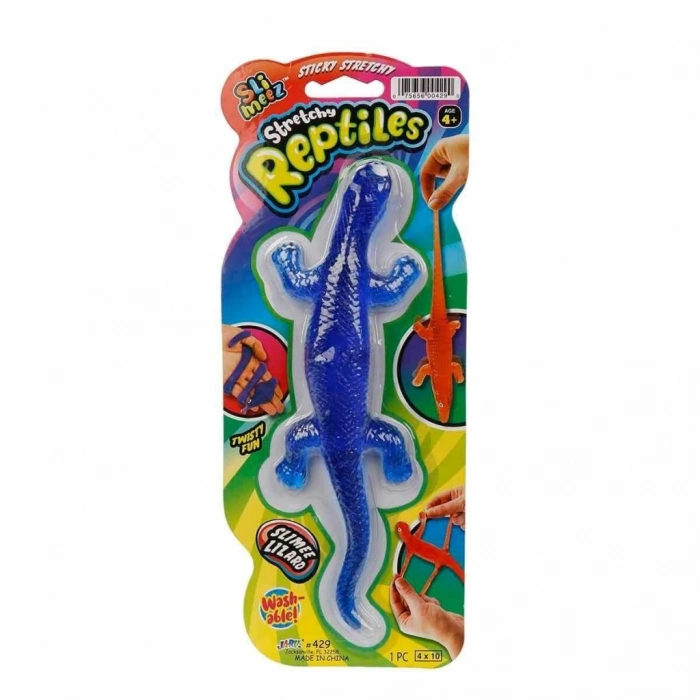 0429 NessiWorld-JRU-Kartelalı 3 Asorti Yılan Kertenkele Timsah  Streç - NessiWorldman