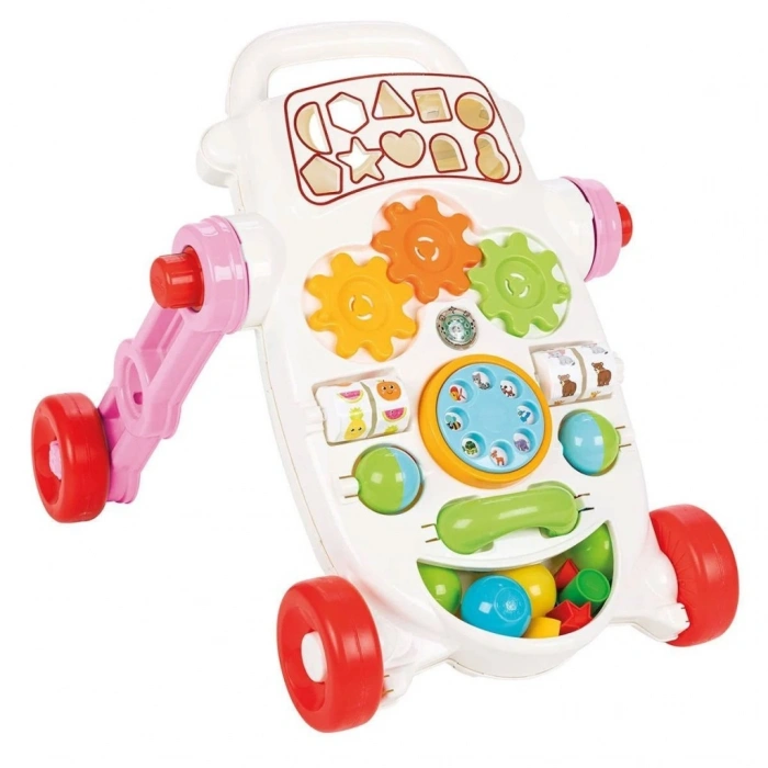 07 539 Happy İlk Adım Arabası Pembe Oyuncak