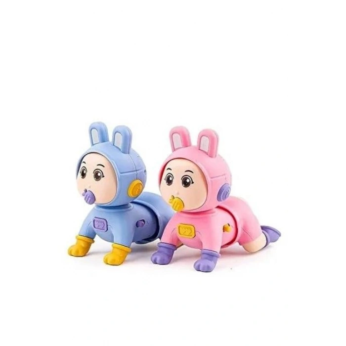 0811-1-100 KUT.PİLLİ EMEKLEYEN BEBEK -PŞA