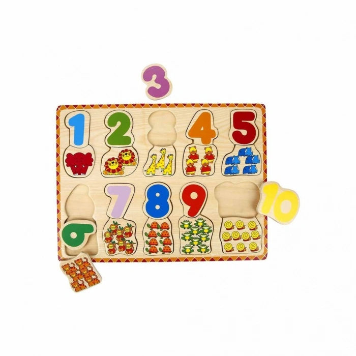 1006609  Tahta   Bultak Rakamlar Hayvanlı