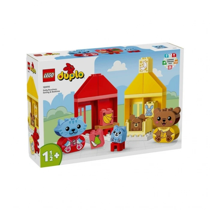 10414  ® DUPLO® Günlük Rutinlerim: Yemek ve Uyku Zamanı 28 parça +1,5 yaş