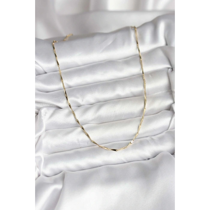 14K Gold Renk Kaplama CM Kadın Kolye