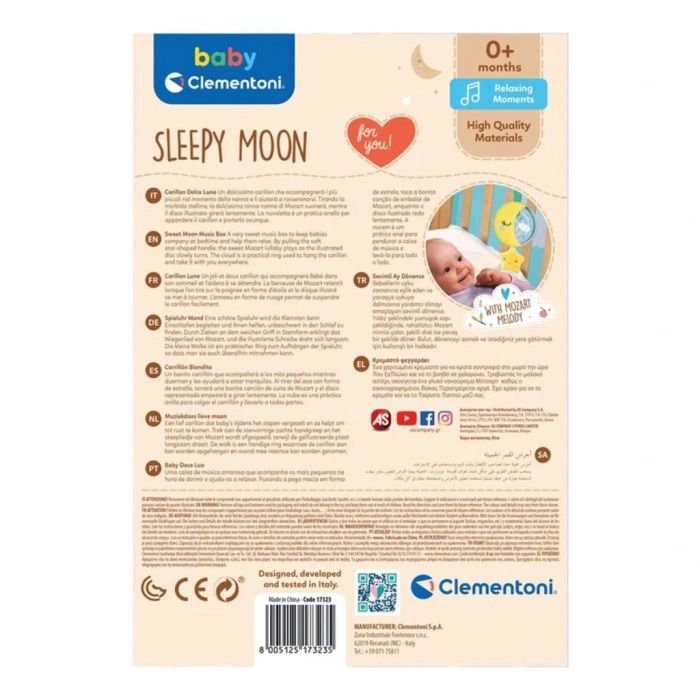 17796 NessiWorld - Melodili Ay Müzik Kutusu