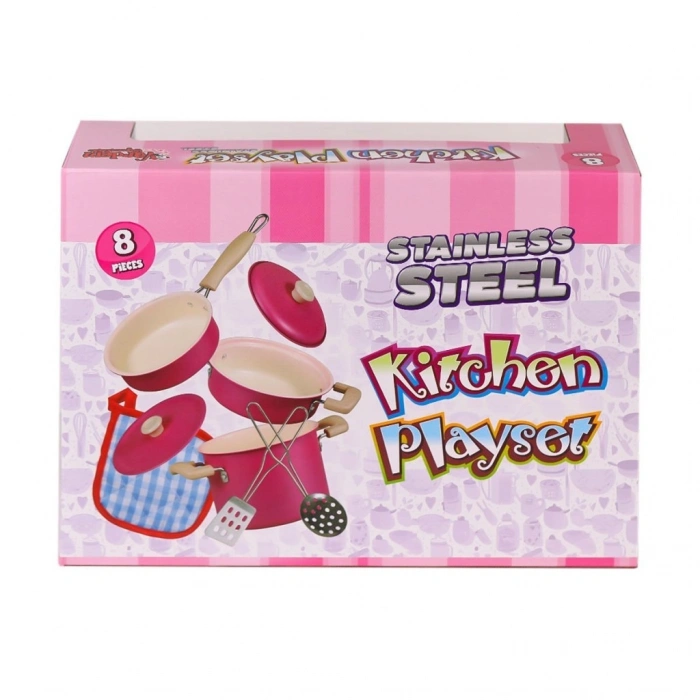 1818-6A NessiWorld Tencere 8 Parça -Vardem Oyuncak