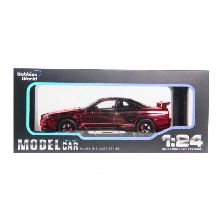 1901-300 HOBBİEZ WORLD 1/24 R34 SHİNNY COLORS-EKN