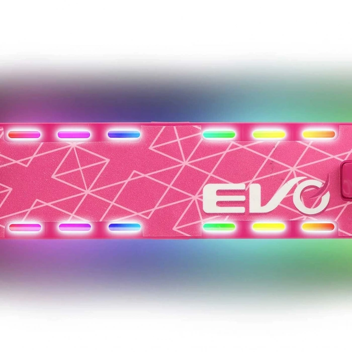 2 Tekerlekli Flash Işıklı Pembe Scooter