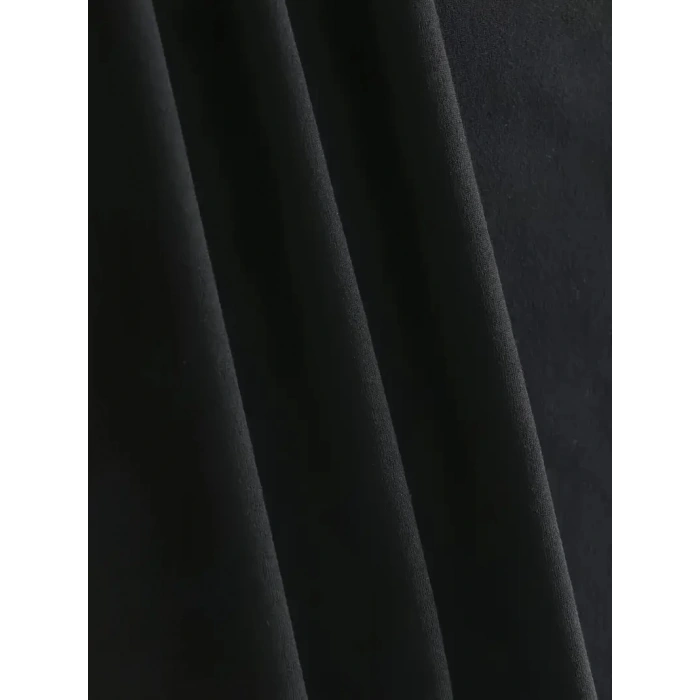 20/1 PENYE COMPACK NEW YORK BASKILI OVERSİZE KISA KOL BİSİKLET YAKA T-SHİRT - SİYAH