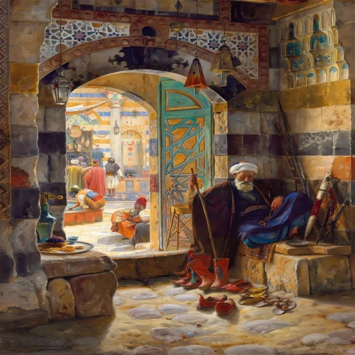 20755 PUZZLE 1000 WARDEN OF THE MOSQUE DAMASCUS
