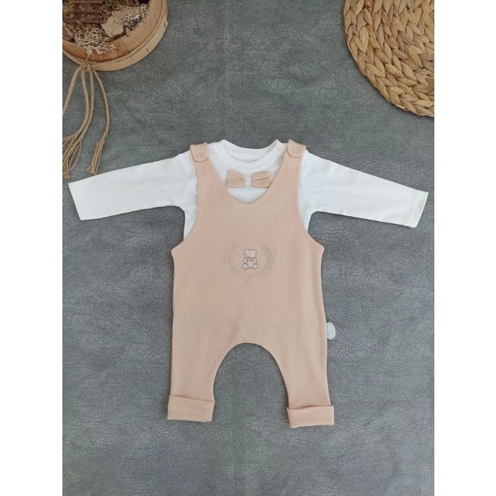 3-6 6-9 9-12 Ay Oyuncaklı Altınbaşak 5Li Kız Erkek Bebek Takımı Buğday