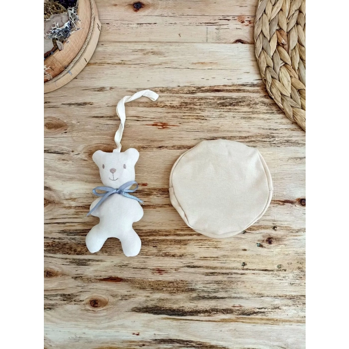 3-6 6-9 9-12 Ay Oyuncaklı Altınbaşak 5Li Kız Erkek Bebek Takımı Vizon