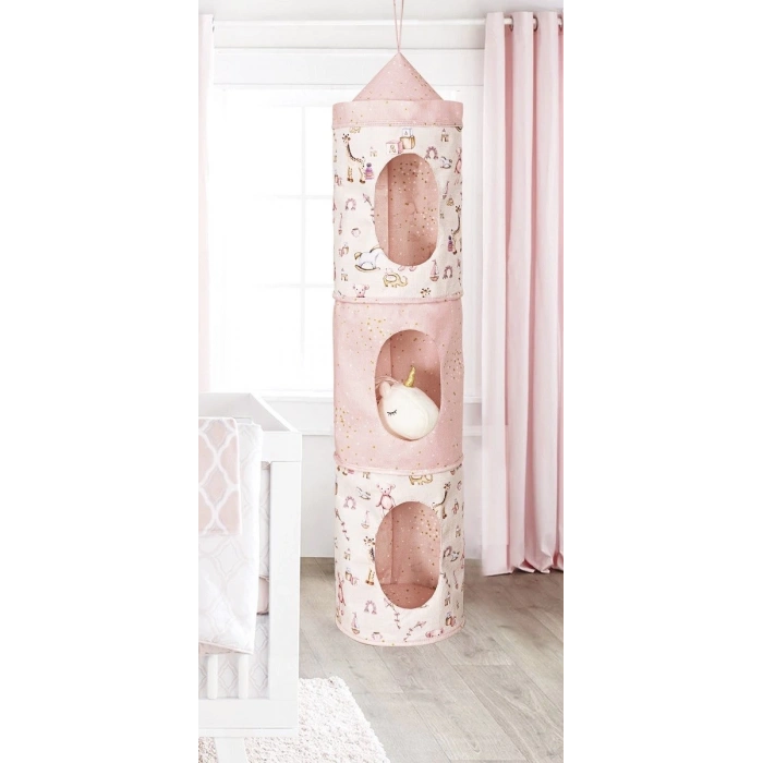 3 Gözlü Kullanışlı Düzenleyici Çok Amaçlı Organizer Kutu (Pembe)