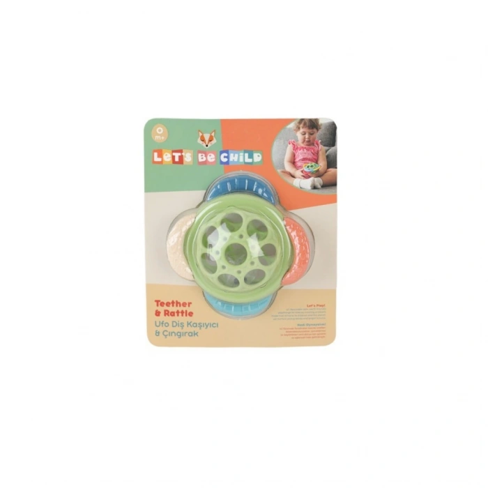 30800  Ufo Diş Kaşıyıcı & Çıngırak +0 ay