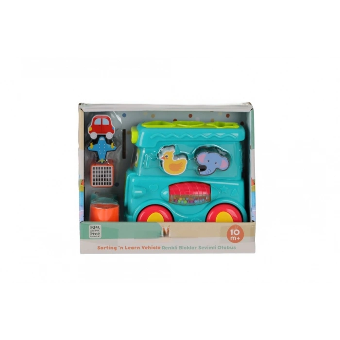 31084 RENKLİ BLOKLAR SEVİMLİ OTOBÜS