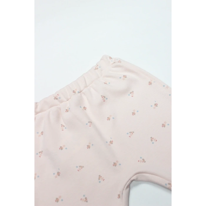 3Lü Zıbın Takım Grow İn Love 13102 Pembe Ekru