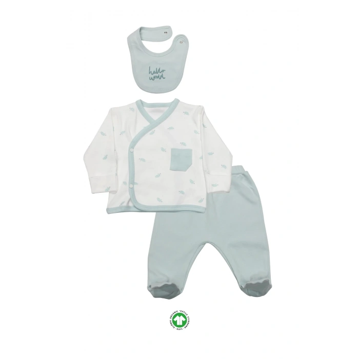 3Lü Zıbın Takım Hello World 13105 Mint